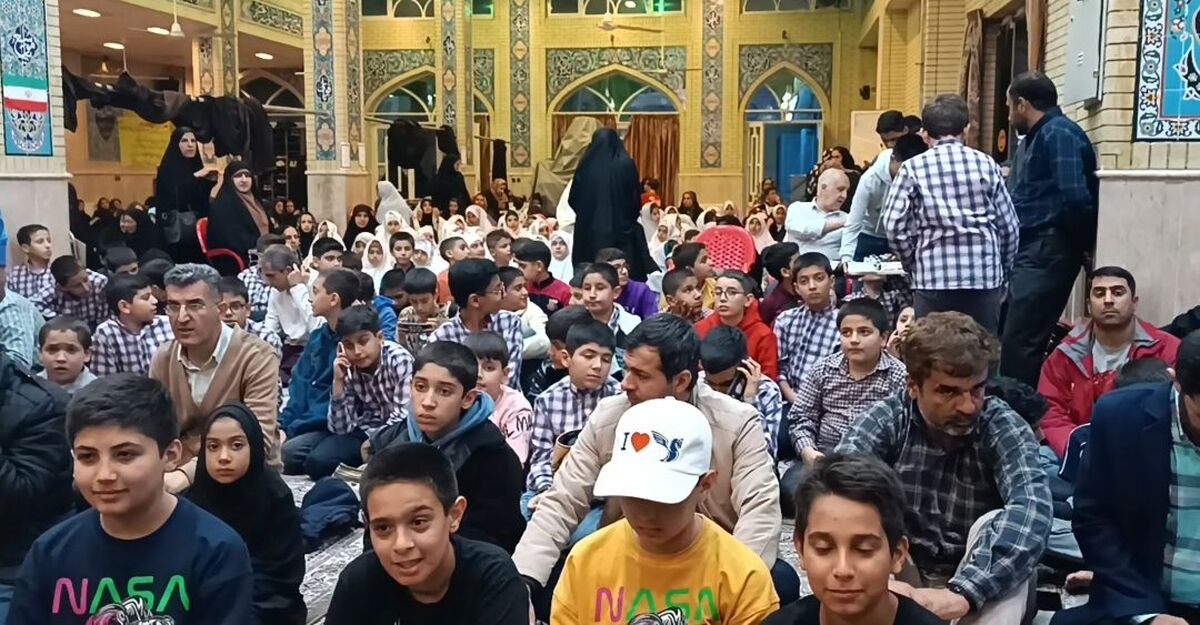 پیوند دانش‌آموزان با مسجد در طرح مسجدمحوری/ فیلم