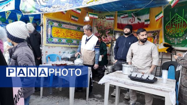  مهمانی کیلومتری ولادت امام زمان ( عج ) و اعیاد شعبانیه 