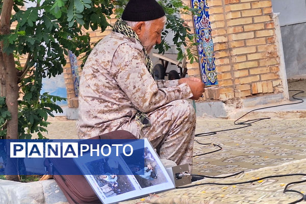 اردوی راهیان نور طلاب خواهر شهر ایزدخواست