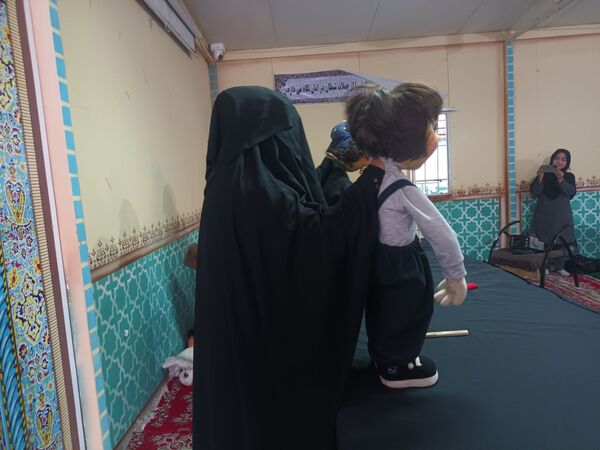عزاداری ایام شهادت حضرت فاطمه (س) در دبیرستان دخترانه  میرزا جعفر سروقد