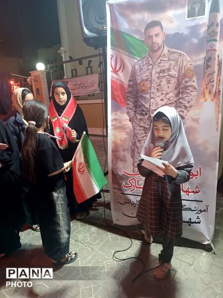 نقش‌آفرینی پیشتازان دبستان بنیاد ۱۵ خرداد در موکب سازمان دانش‌آموزی ابرکوه