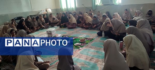 برگزاری مراسم سه‌شنبه‌های مهدوی در مدرسه فروغ رضوان