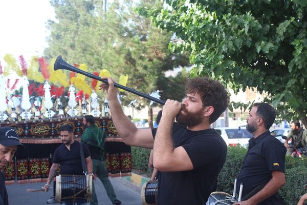 برگزاری اجتماع پرچم‌داران سیدالشهدا(ع) در فردیس