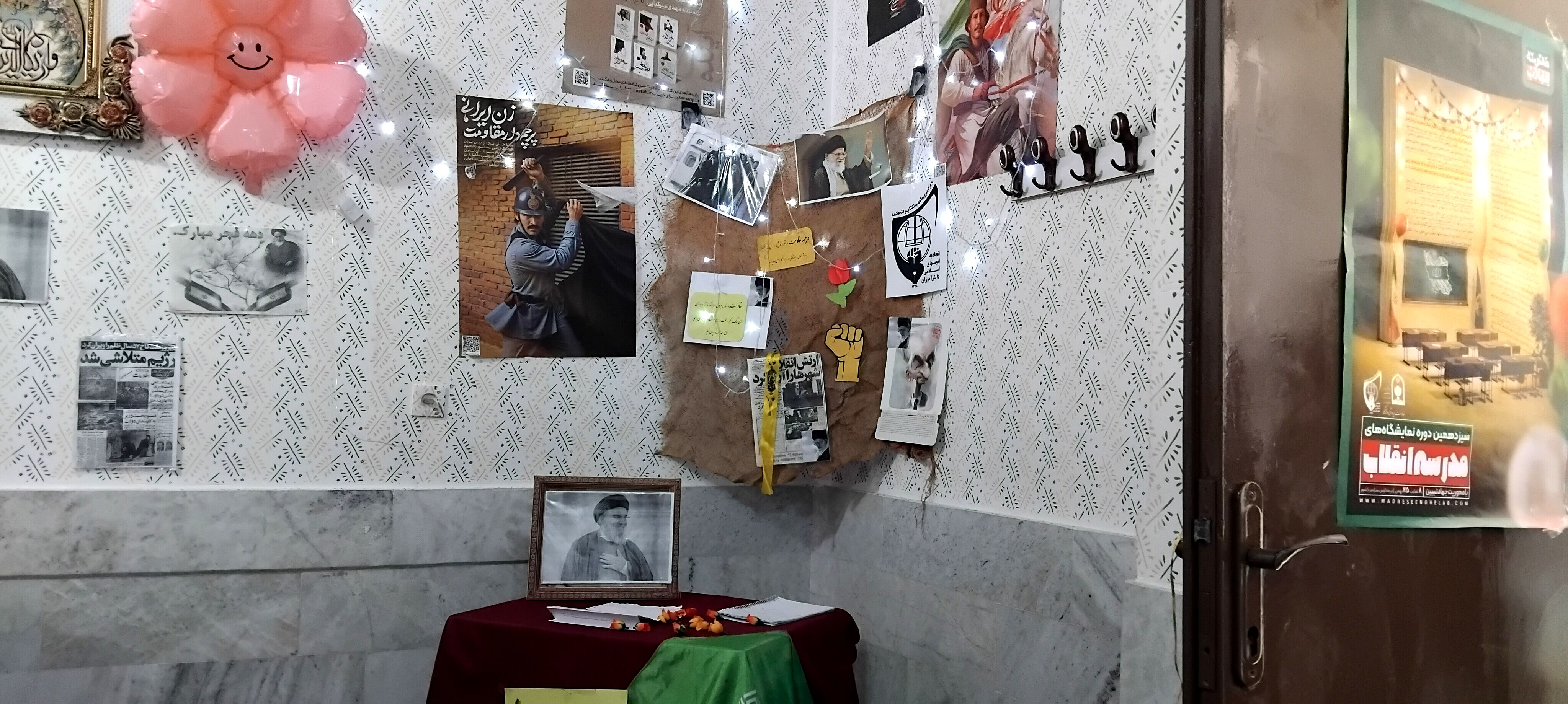 افتتاح مدرسه انقلاب در دبیرستان پردیسان آشخانه