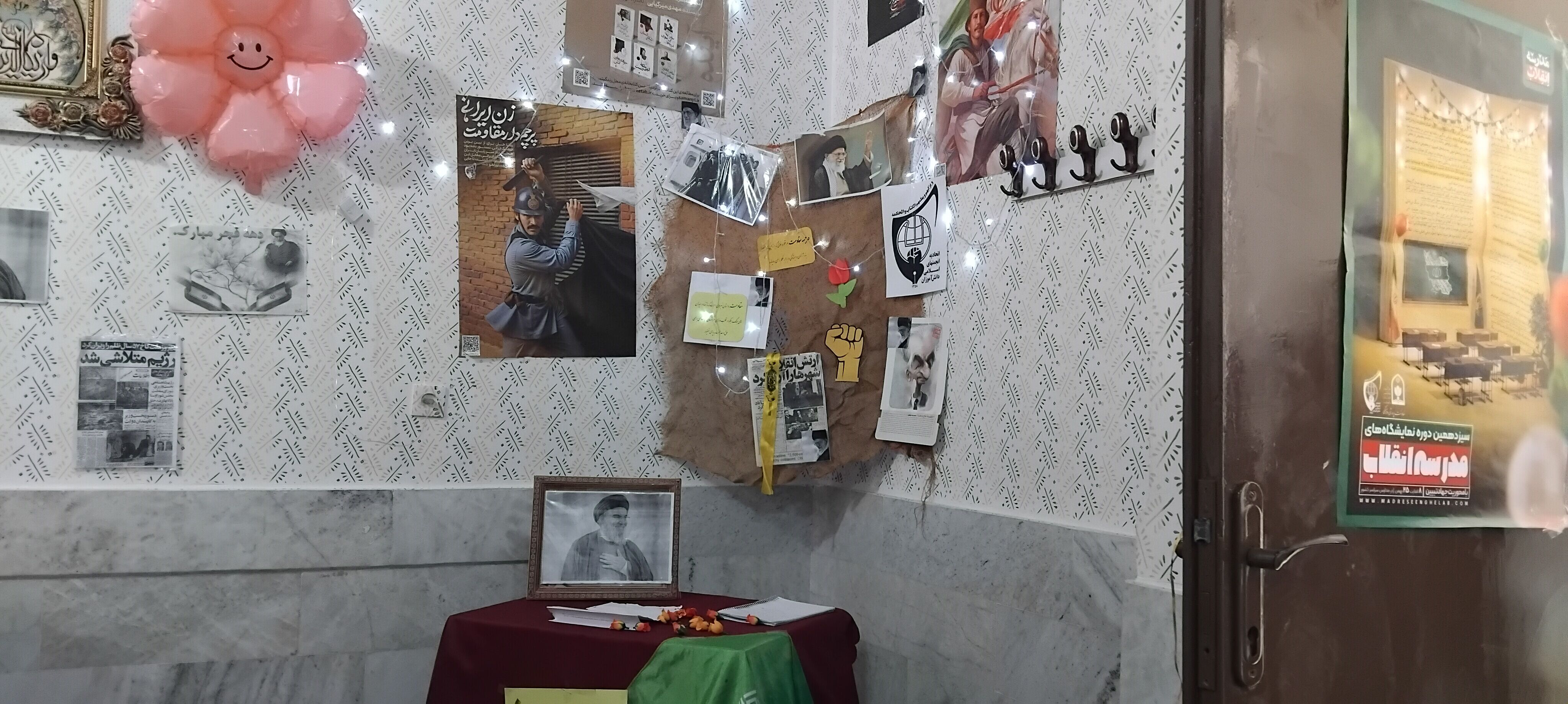 افتتاح مدرسه انقلاب در دبیرستان پردیسان آشخانه