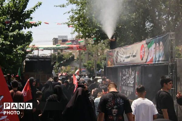 اجتماع باشکوه جاماندگان اربعین‌حسینی در فردیس 