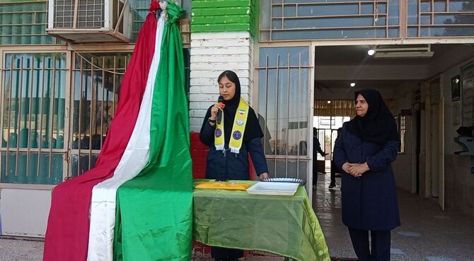 آغاز سال تحصیلی جدید در دبیرستان شهید مجید دهنوی نیشابور 