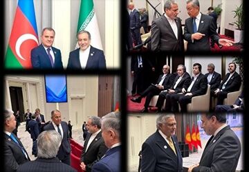 رایزنی‌های فشرده عراقچی با وزرای خارجه کشورهای عضو شانگهای در بیشکک