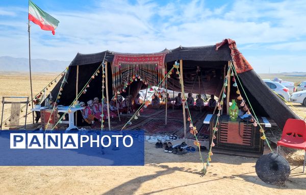 برنامه روز ملی کودک در مدارس عشایری کوچ‌رو