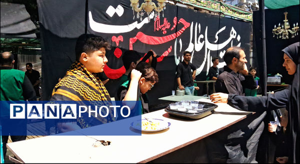 مراسم تاسوعای حسینی در شهرستان گالیکش