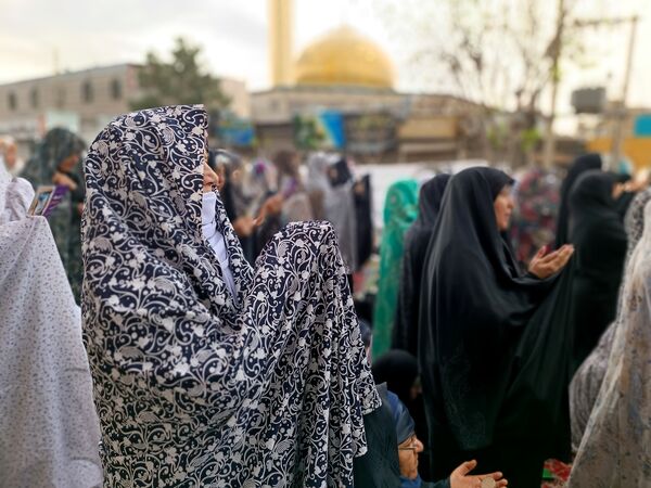 نماز عید فطر در مصلی شهرستان قدس