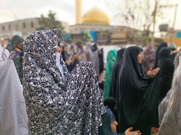 نماز عید فطر در مصلی شهرستان قدس