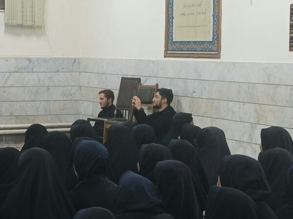 مراسم عزاداری ام ابیها(س) در دبیرستان محدثه قم