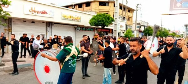 عزاداری تاسوعای حسینی در آمل 