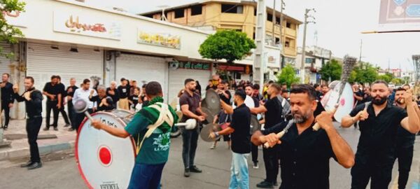عزاداری تاسوعای حسینی در آمل 