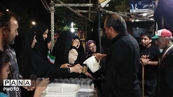موکب شهدای روستای آهوان در صد و ششمین شب از اجتماعات مردمی 