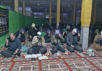 مراسم عزاداری و احیای شب ۱۹ ماه مبارک رمضان