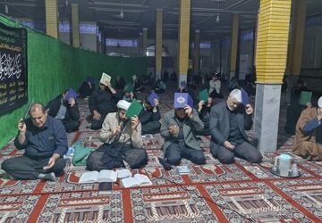 مراسم عزاداری و احیای شب ۱۹ ماه مبارک رمضان