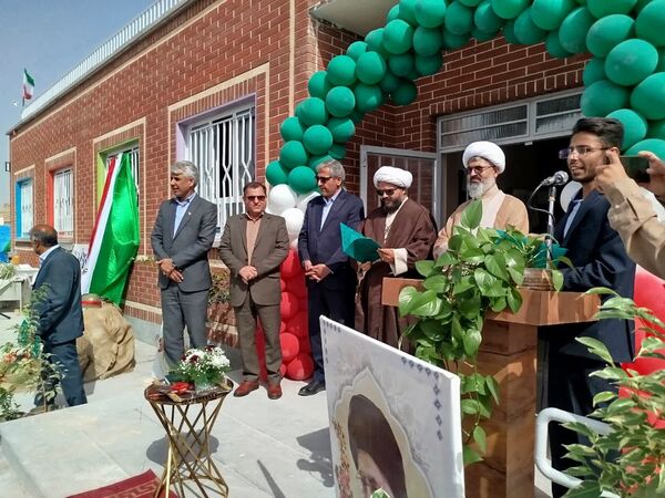  افتتاحیه مدرسه ۶ کلاسه نسیم دانایی روستای فدافن