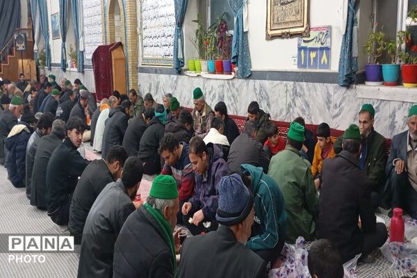 ضیافت افطاری همراه با نماز جماعت مغرب و عشاء در مسجد جامع شهر بار 
