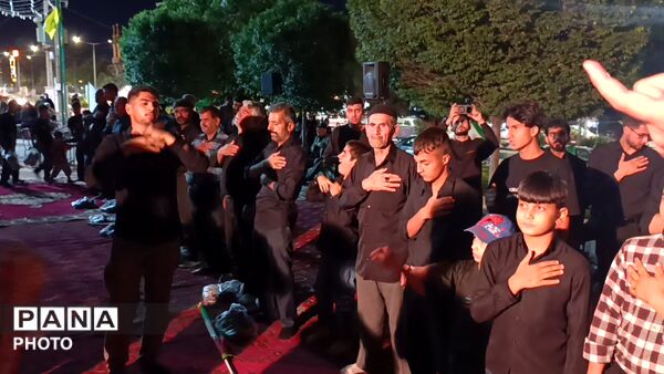 مراسم عزاداری شب سوم ماه محرم در نیشابور 