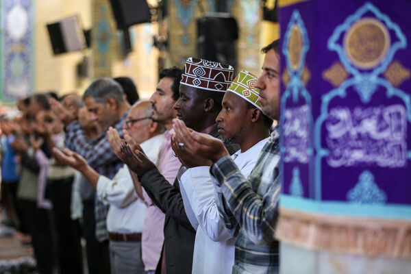 نماز عید قربان در مسجد مقدس جمکران