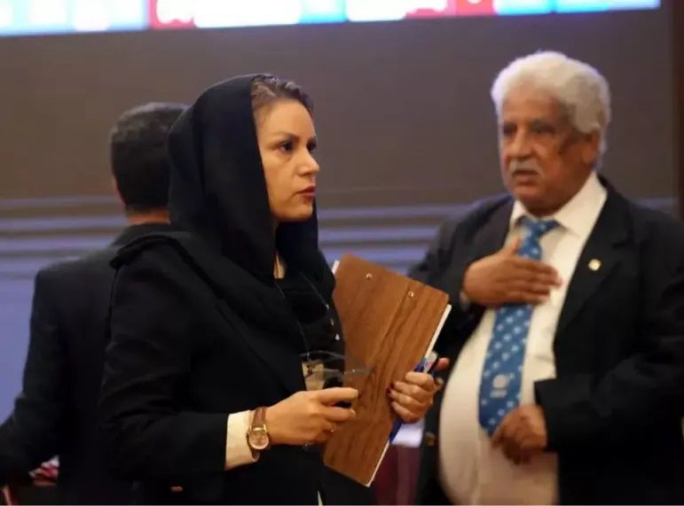 قضاوت داور زن ایرانی در وزنه‌بردارى پیشکسوتان آسیا 