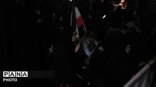 مراسم شب دوم محرم در بلوار فضل نیشابور-۲