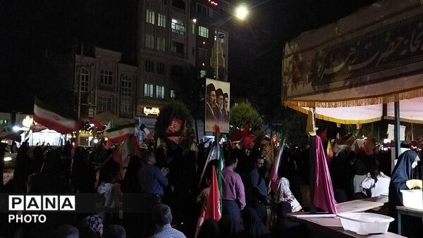 صد و نود و پنجمین شب از اجتماعات مردمی بلوار فضل نیشابور 