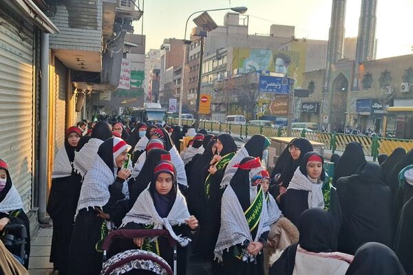 رزمایش ۱۱۰ هزار نفری راهیان قدس در تهران