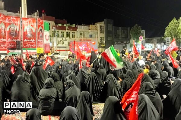پیشوا در سوگ رهبر شهید؛ شبی آکنده از اندوه و دلدادگی