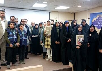 اختتامیه جشنواره‌ سه‌گانه بسیج هنرمندان