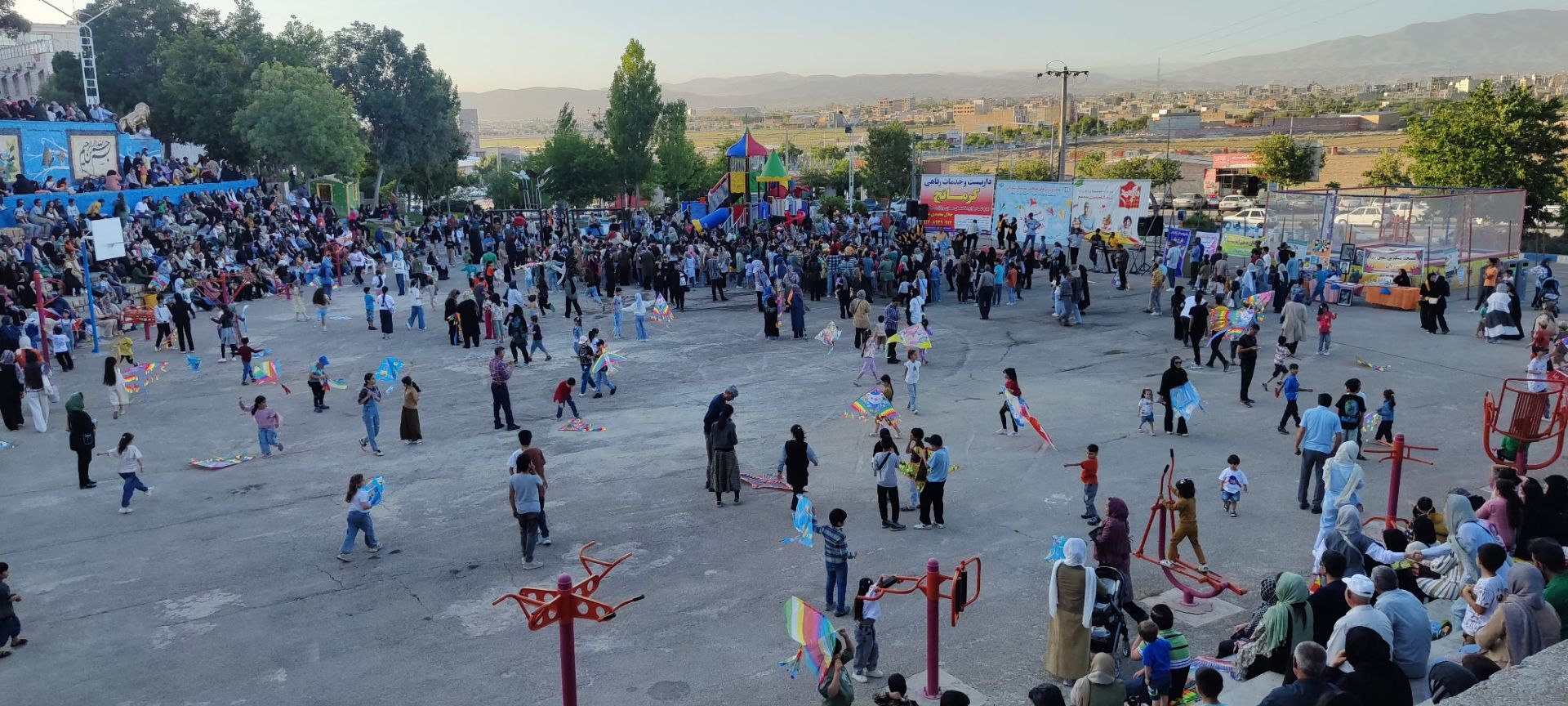 برگزاری جشنواره پرواز بادبادک ها در شیروان