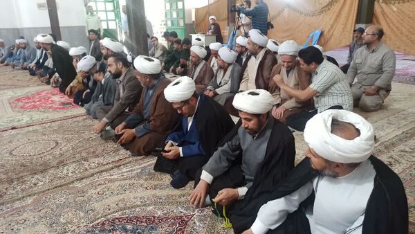  برگزاری همایش هفته وحدت در روستای درکش شهرستان سملقان
