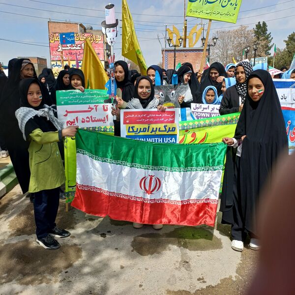 حضور مردم فاروج در راهپیمایی روز قدس 