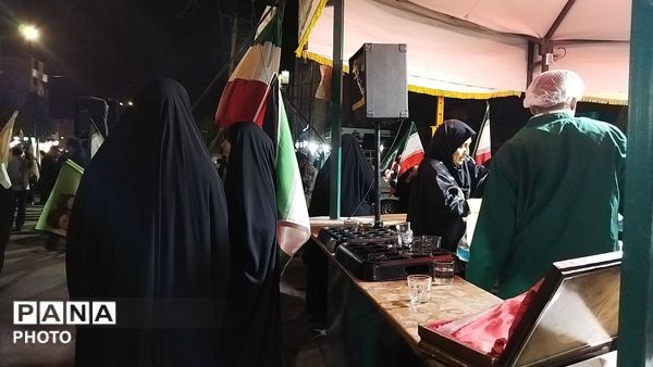 چایخانه هیئت الزهرا در شصت و هشتمین شب از اجتماعات مردمی حسینیه امام خامنه ای نیشابور 
