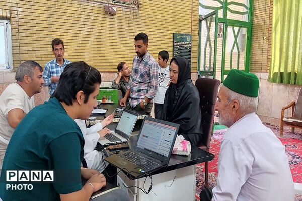 آخرین روز از حضور تیم پزشکی اثر  به همت بنیاد علوی در شهر بار نیشابور