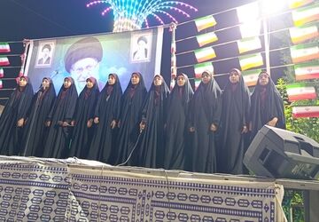 درخشش نورِ نبوت در قلب میناب