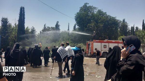 وداع با رهبر شهید در مصلای تهران