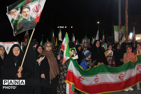 اجتماع مردمی شبانه شهید پرور شهرستان سملقان
