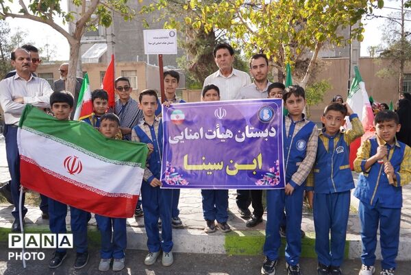 حضور پرشور دهه نودی ها در رزمایش جانفدایان شهرستان بیرجند