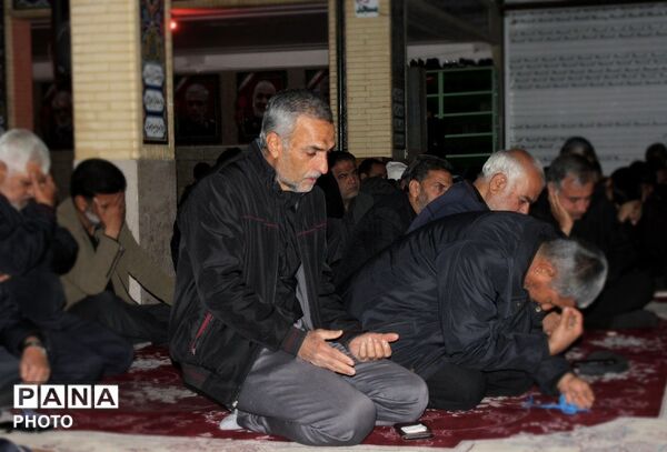 عزاداری مردم هوتک در سوگ رهبر شهید