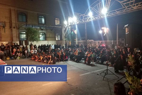 مراسم تعزیه خوانی شهادت حضرت عباس  در قیامدشت