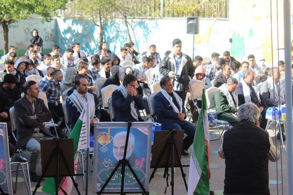 افتتاح پایگاه بسیج دانش‌آموزی در هنرستان سوره زنجان