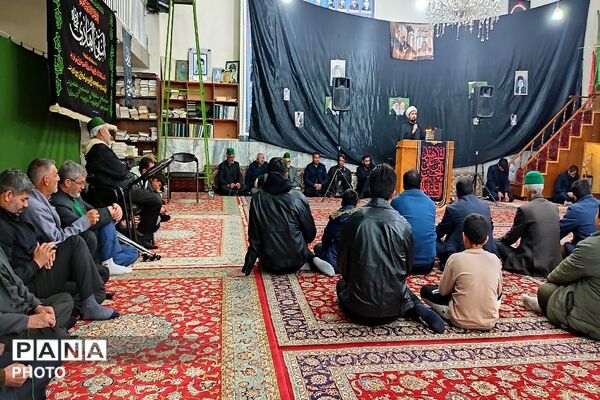 مراسم شهادت قائد امت در شهر بار نیشابور