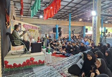 مراسم میهمانی لاله های زهرایی در گلزار شهدای شیراز
