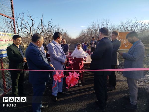 افتتاح زمین چمن مصنوعی اردوگاه المهدی (عج) مراغه