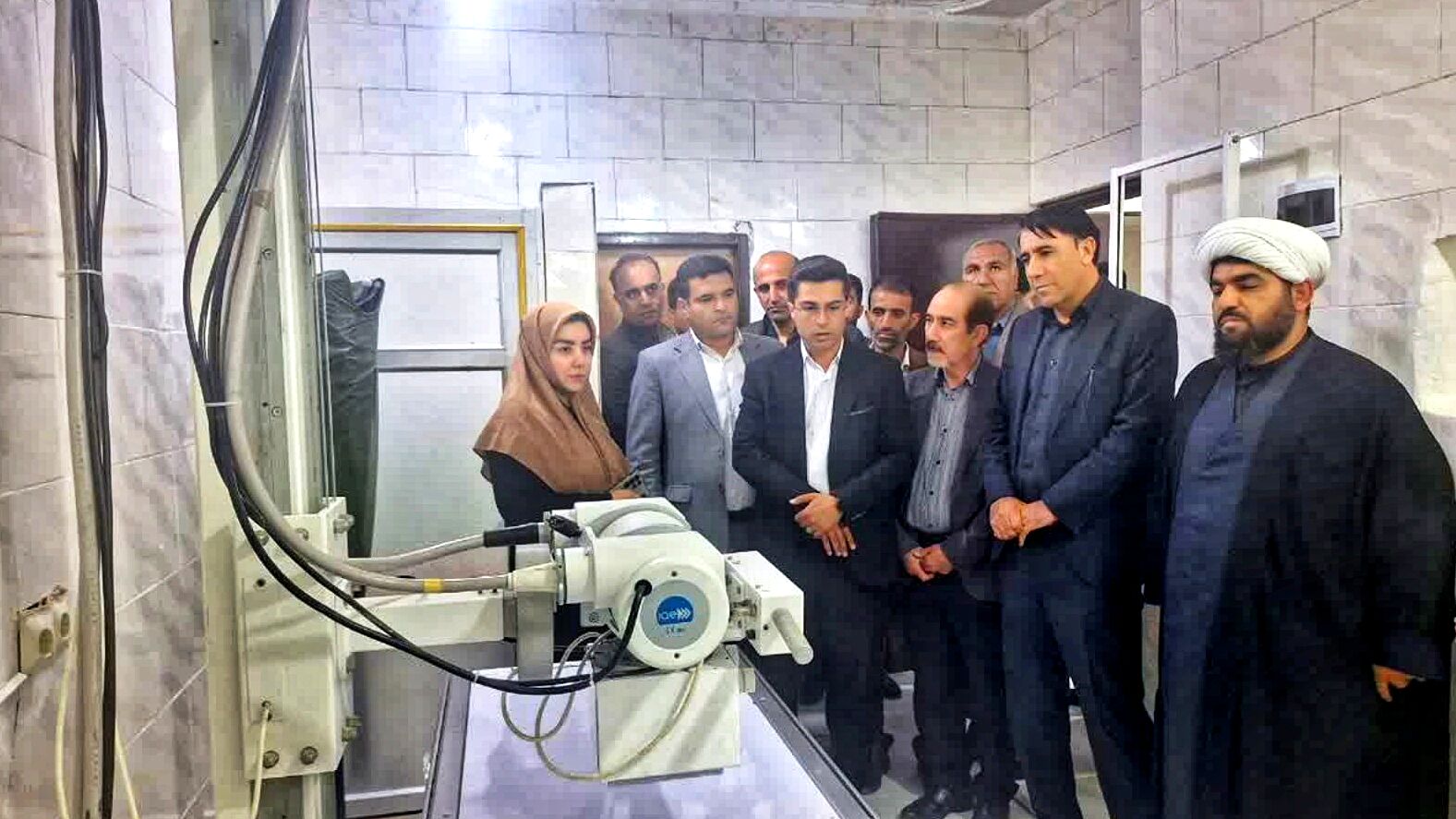 بازدید سرپرست دانشگاه علوم پزشکی یاسوج از مراکز بهداشتی و درمانی شهرستان مارگون