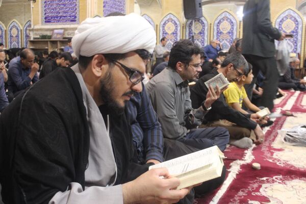 سومین شب قدر شهرستان دارالصابرین بم
