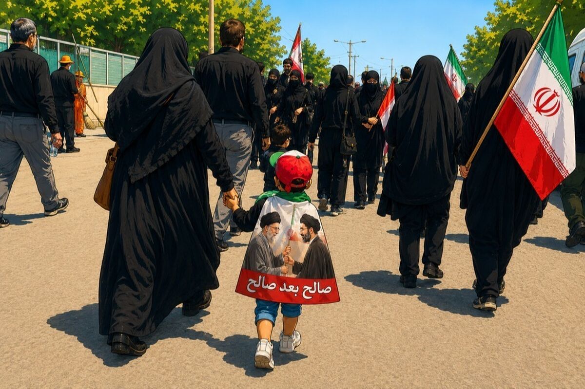 اینجا قدِ عاشقی را با سن نمی‌سنجند؛ راه شهیدان، کودک و بزرگسال نمی‌شناسد